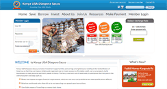 Desktop Screenshot of kenyadiasporasacco.com